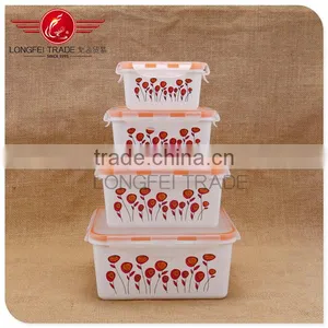 High Quality Rectangle Plastic Storage Box /Stackable Preserving Box /Crisper thumbnail-1