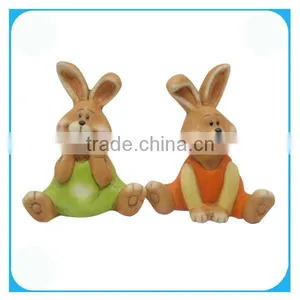 Ceramic Rabbit Easter Decoration thumbnail-1