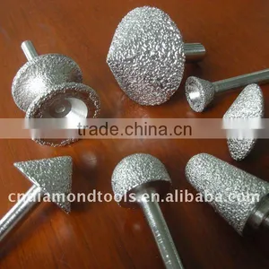 Vacuum Brazed Diamond Carving Grinding Burrs for Wood, Fiberglass, Stone thumbnail-1