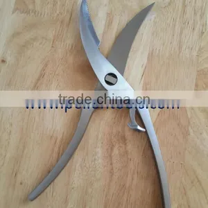 Kitchen Shear Stainless Steel Blade and Handle Kitchen Snipping Chicken Bone Fish and Meat Cutting Scissors thumbnail-3