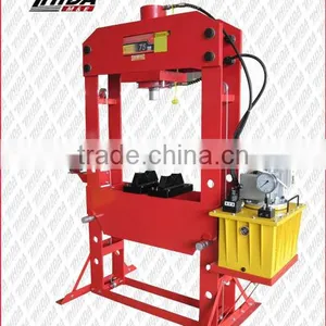 75ton Electrical Power Shop Press With Gauge,movable Ram thumbnail-1