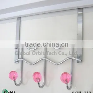 Home Products High Quality Bathroom Over Door Metal Hanger thumbnail-2
