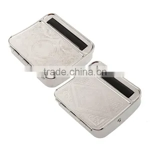 Automatic Cigarette Tobacco Smoking Rolling New 70mm Metal Machine Roller Box Zigarettenautomat Roller thumbnail-1