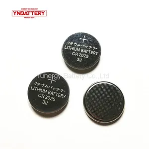 Coin Battery CR2025 3v LiMnO2 Lithium Ion Rechargeable Button Battery 150mAh thumbnail-1