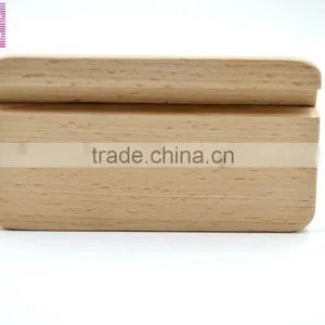 Telegraphic Beech Wood Phone Holder for Sale thumbnail-2