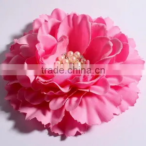Fabric Flower Clip Fabric Flower Brooch for Kids Hair Accessories thumbnail-1