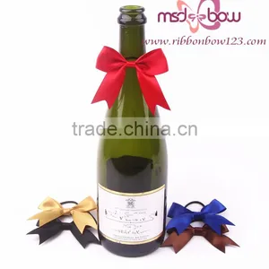 Wine Bottle Red Satin Ribbon for Bow thumbnail-1