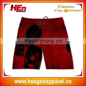 Hongen Apparel 2017 Summer Hot Custom Waterproof Beach Shorts For Surfing thumbnail-1