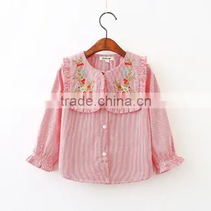 Made in China Wholesale Latest Fashion Cotton Blouse Design for Girls Daily Wear thumbnail-3