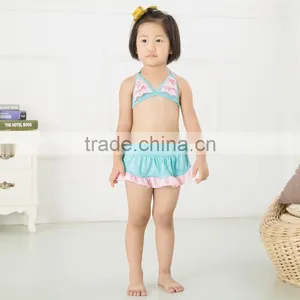 2017 Baby Summer Boutique Clothing Set Baby Bikini Children's Swimwear Kids Swimming Wear Baby Beach Clothing thumbnail-4