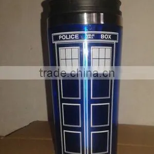 2016 New Design , Doctor WHO Tardis Mug Stainless Steel Cup thumbnail-1