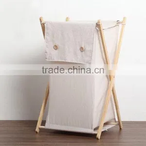 Dirty Clothes Bag Laundry Basket Jutashing Hamper Storage Barrel Toys Pouch Unique e Foldable PE Coating W thumbnail-5