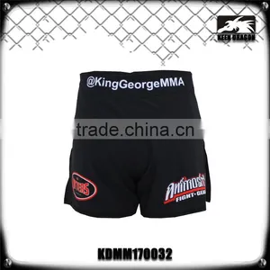Short Cut Mma Training Shorts With Custom Logo and Design thumbnail-3