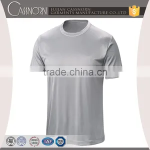 Soft Pure Colors Collarless Sport Man T-shirt for Running thumbnail-2