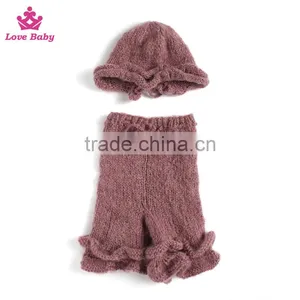 Baby Boy Photo Prop, Hat and Pants Set, Baby Outfit LBP20160218-6 thumbnail-1