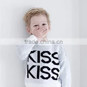 S17701A 2017 Fashion Sweater Designs for Kids Knitted Child Sweater thumbnail-3