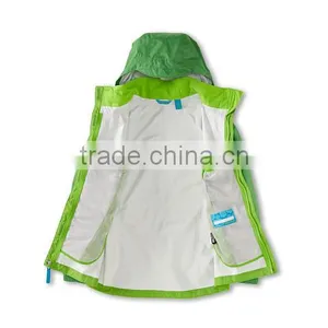 Wholesale Kids Polyester Waterproof Raincoat With Hood thumbnail-2