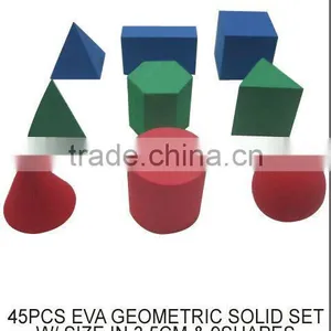 FOR KID (S190) 45PCS EVA GEOMETRIC SOLID SET thumbnail-1