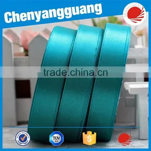 Single Face Printed Tow Color Satin Ribbon With Custom Logo thumbnail-3