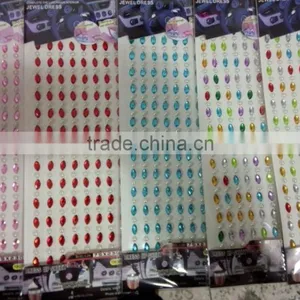 2014 Fashion Decorative Crystal Rhinestone Sheet Sticker Creative Wall Sticker Car Sticker thumbnail-1
