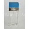 100ML Frosting Plastic Perfume Bottle With Silkscreen Printing ABS / PP Plastic Cap thumbnail-1
