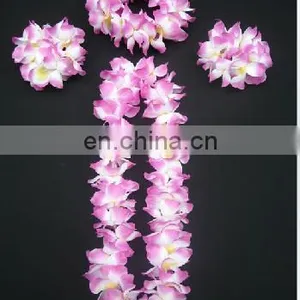 Hula Lei Hawaiian Necklace Set - 4 Piece thumbnail-4
