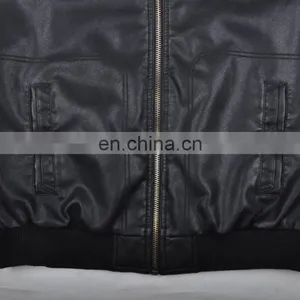 Mens Top Grade Fashion Soft Handsome Lastest Design Leather Jacket thumbnail-5