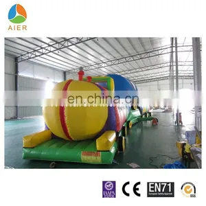Inflatable Tunnel Castle, Train Inflatable Tunnel Game, Inflatable Tunnels for Kids thumbnail-1