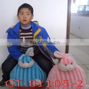 Easter Plush Jumping Rabbit Matches Bouncy Ball Baby Toy thumbnail-3