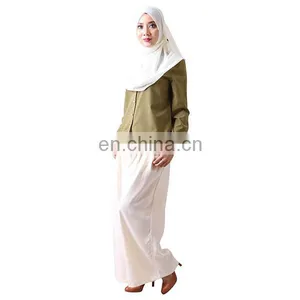Traditional Women Wear Latest Design Muslim Long Sleeve Top Islamic Clothing thumbnail-3