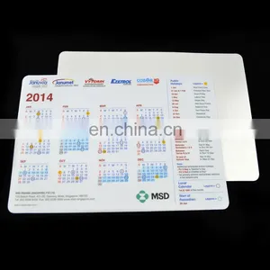 Custom Calendar Design Printed Ultra Thin Round Corners Game Mouse Pad thumbnail-4