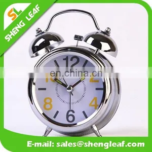 Metal Bell Ring the Alarm Clock Watch the Clock Creative Cartoon Clock thumbnail-3
