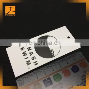 Hot Sale Custom Different Shape Paper Cardboard Hang Tag Die Cut Swing Tag thumbnail-5
