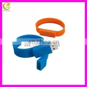 2017 New Silicone Slap Wrist Band Bracelet USB Flash Drive for Best Business Gifts Promotional thumbnail-5