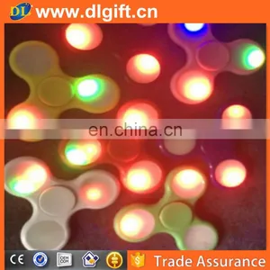 LED Lighting EDC Hand Tri-Spinner Fidget Finger Toy For Autism ADHD Anxiety Stress thumbnail-1