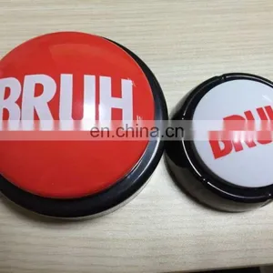 Custom Speaking Button With Personalized Logo Printing thumbnail-1
