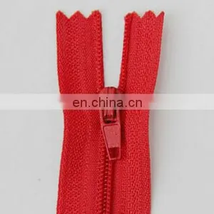 Cheap Garment Zipper Plastic Double Color Zippers Large Roll Custom Resin Zipper thumbnail-3