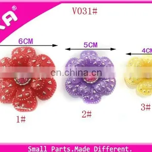 Plastic Shoe Buckle Flower Accessories thumbnail-3
