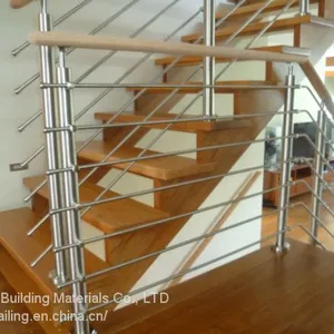 Stainless Steel Balustrade Rod Railing Post thumbnail-3