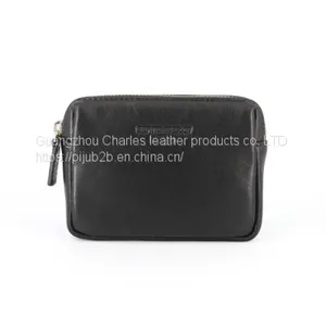Customized Original Leather Coin Purse Female Hand Zipper Leather Three-dimensional Coin Bag Card Bag Storage Bag Small Wallet Male thumbnail-2