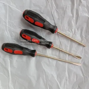 AlCu Non Sparking Tools Slotted Screwdriver Flat Screwdriver thumbnail-4