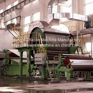 1092 Toilet Paper Making Machine Small Tissue Paper Processing Line Price thumbnail-1