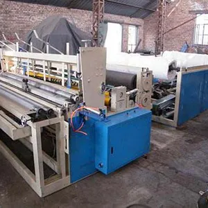 Hot Sale Toilet Tissue Paper Jumbo Roll Rewinding Embossing Perforating Machine thumbnail-4