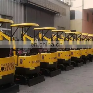 Chinese Micro Digger Mini 1.2 Ton Excavator for Sale Cheap Prices With CE thumbnail-7