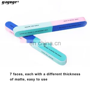 Nail Art Tools Polishing File Buffer 7 Side in Stock Newest Design Nail Supplier thumbnail-4