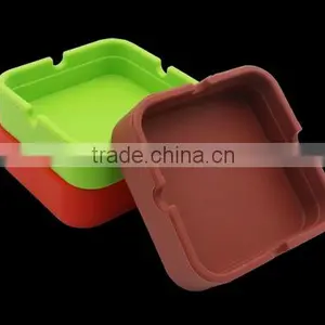 HuiZhou Youngsilicone Hottest Sale Ashtray Wholesale Silicone Square Cendrier Portable Cigar Ashtray thumbnail-5