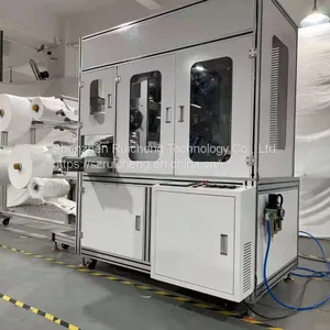 High Efficiency Fully Automatic N95 Cup Mask Machine Production Line Cup Mask Making Machine thumbnail-5