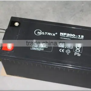 200ah Maintenance Free Battery for Power Generation Plants and Substations thumbnail-1