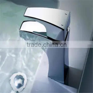 Chrome Plated Brass Single Handle Basin Faucets thumbnail-1