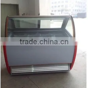 China Supplier Fried Ice Cream Showcase / Hard Ice Cream Showcase / Commercial Ice Cream Showcase thumbnail-5